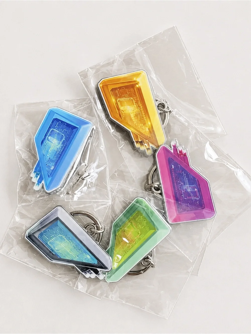 Pokémon GO Fest Chicago 2026 Lure Module Keychain Set of 5 New Sealed